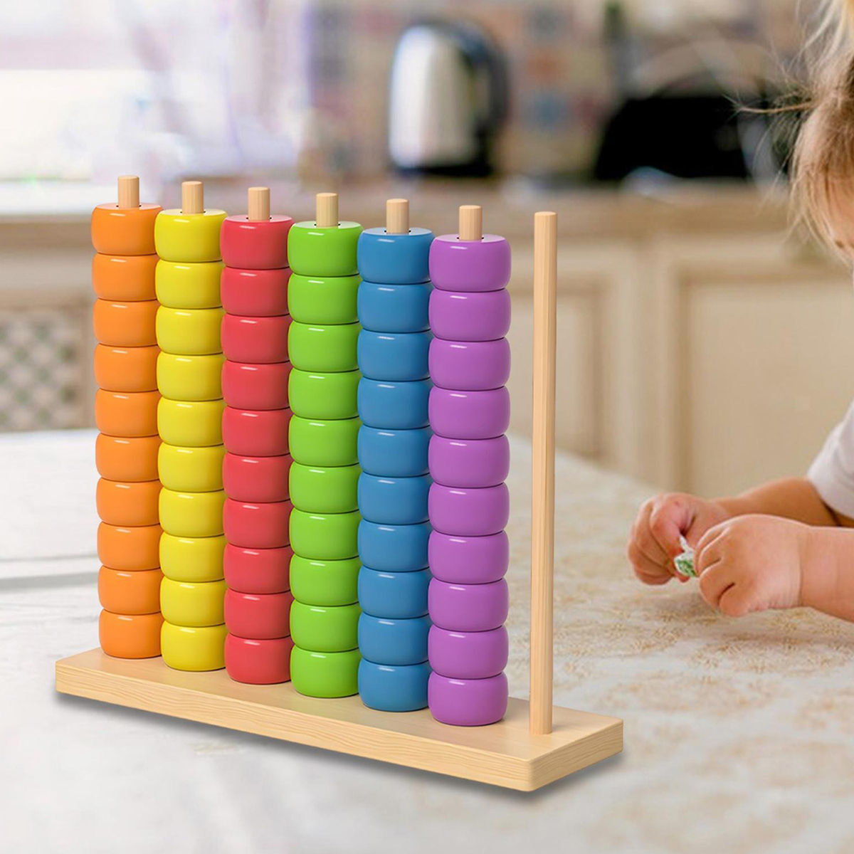 Color Rings Sorting Board - Image 3